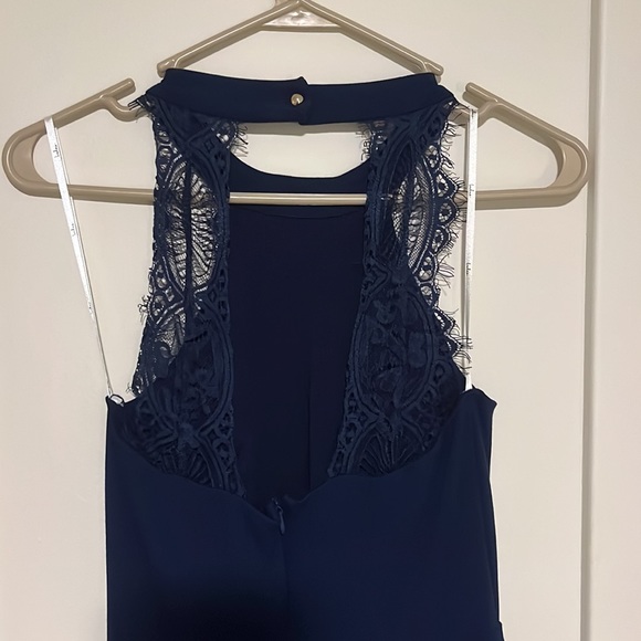 Navy Skater Dress - Picture 2 of 2